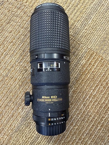 Nikon micro nikkor 200 - ed,