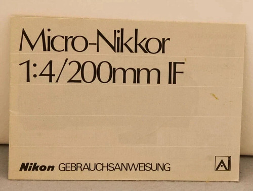 Nikon micro nikkor 200mm - nikon, ed