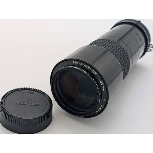 Nikon micro nikkor 200mm - nikon, f4